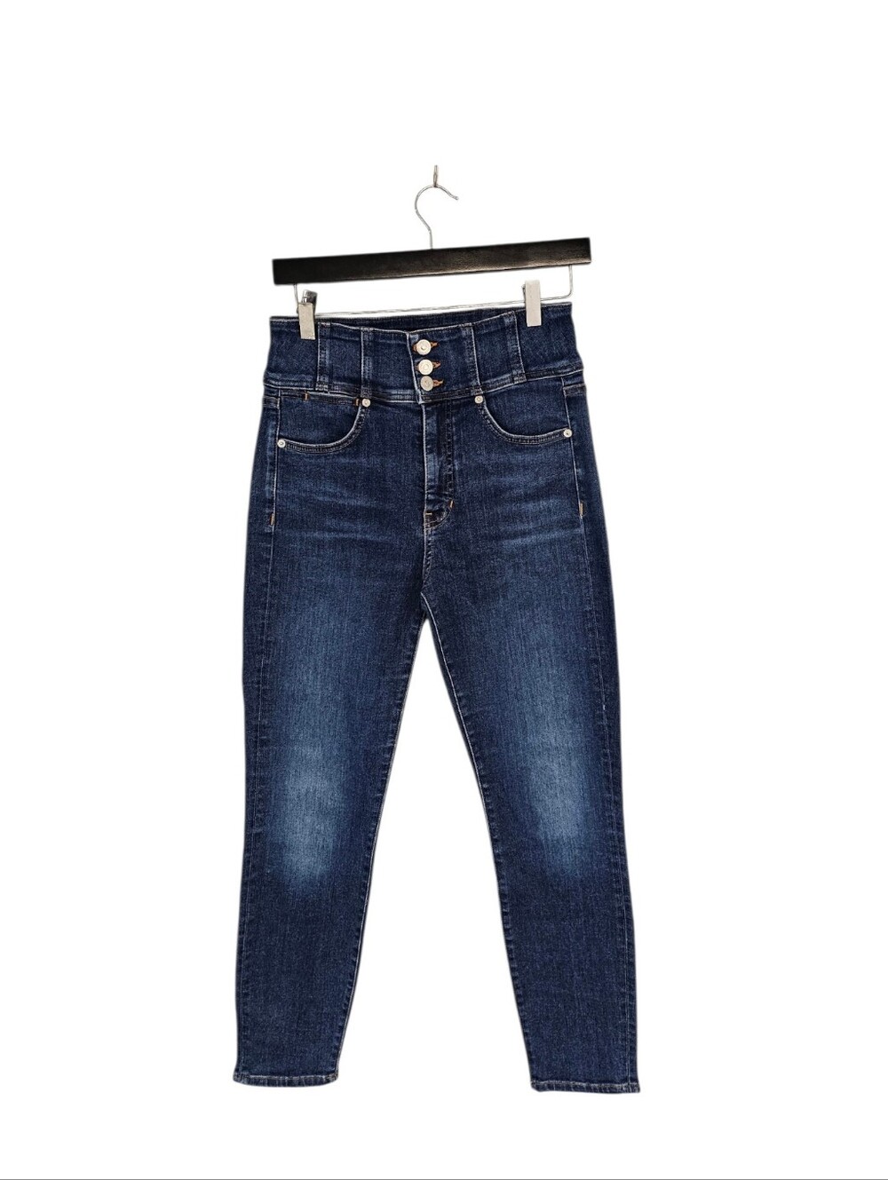 Veronica Beard Katherine Coresy Extra! High Rise Skinny Blue Jeans 27 Preowned